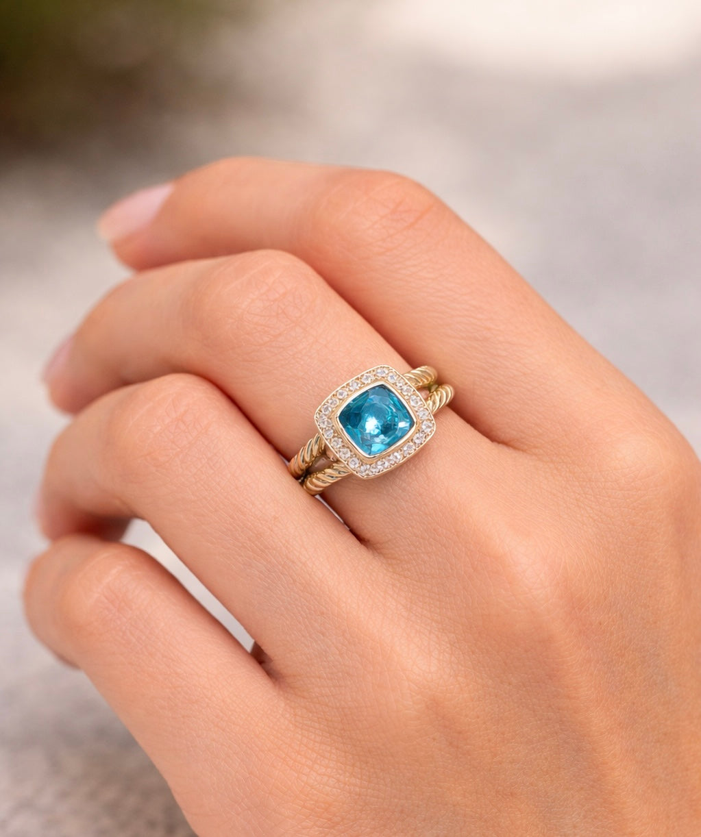 Petite Albion Ring - Size 8