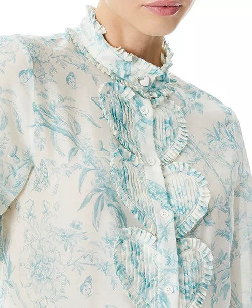 Kurt Ruffled Blouse | Small | New with Tags