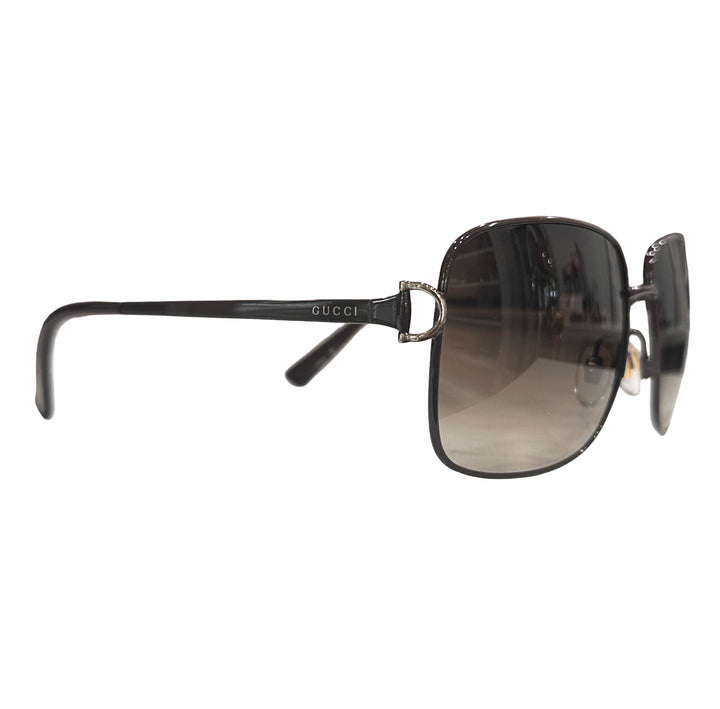 Horsebit Square Sunglasses