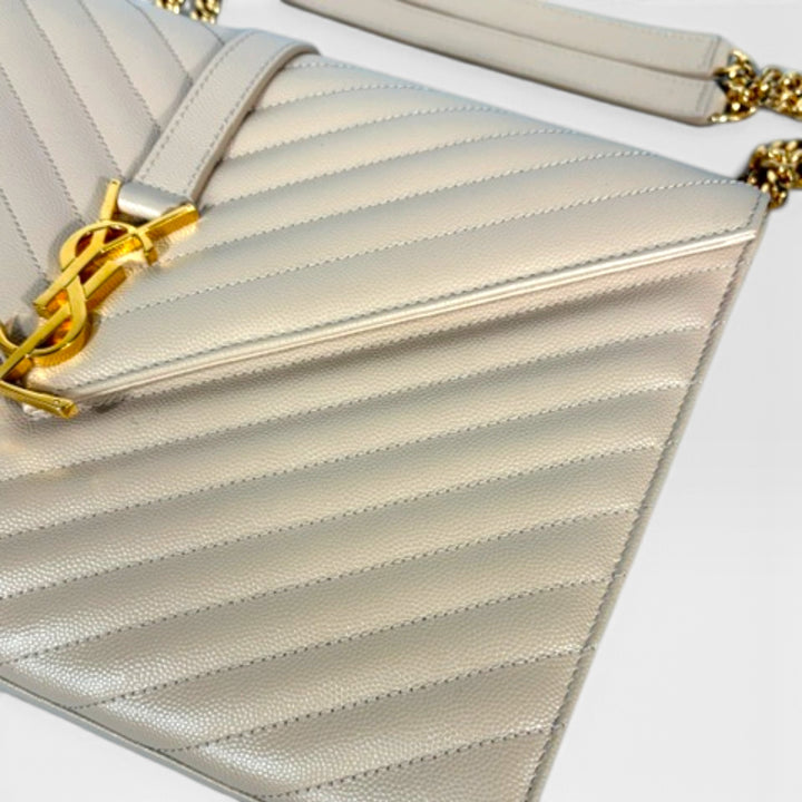 Matelasse Large Envelope Flap Bag
