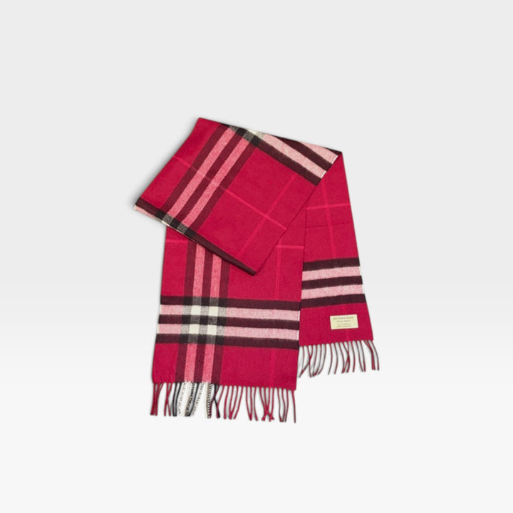 Classic Check Cashmere Scarf