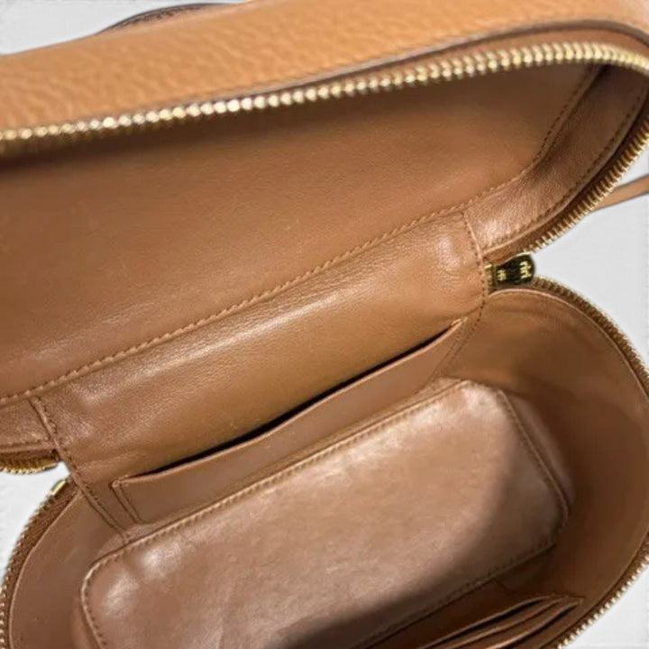Convertible Top Handle Vanity Bag