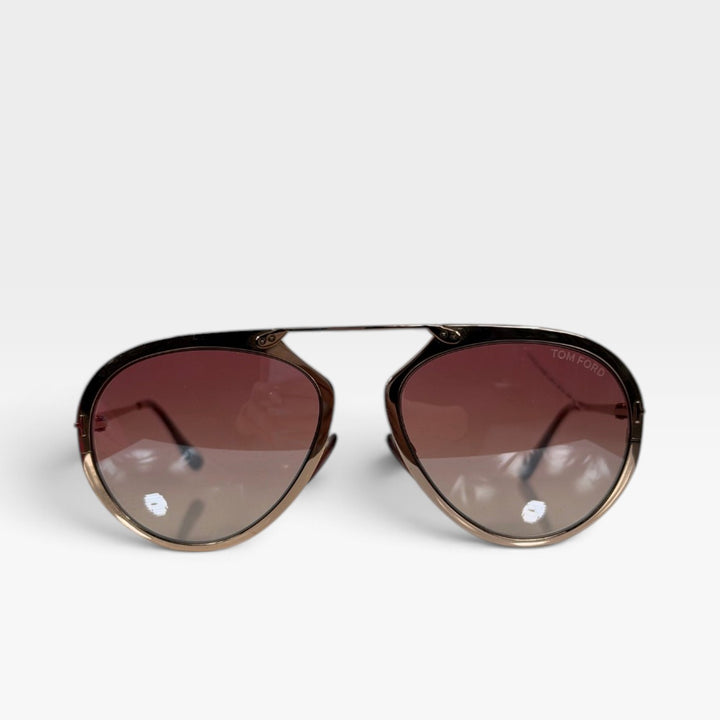 Gold Aviator Sunglasses