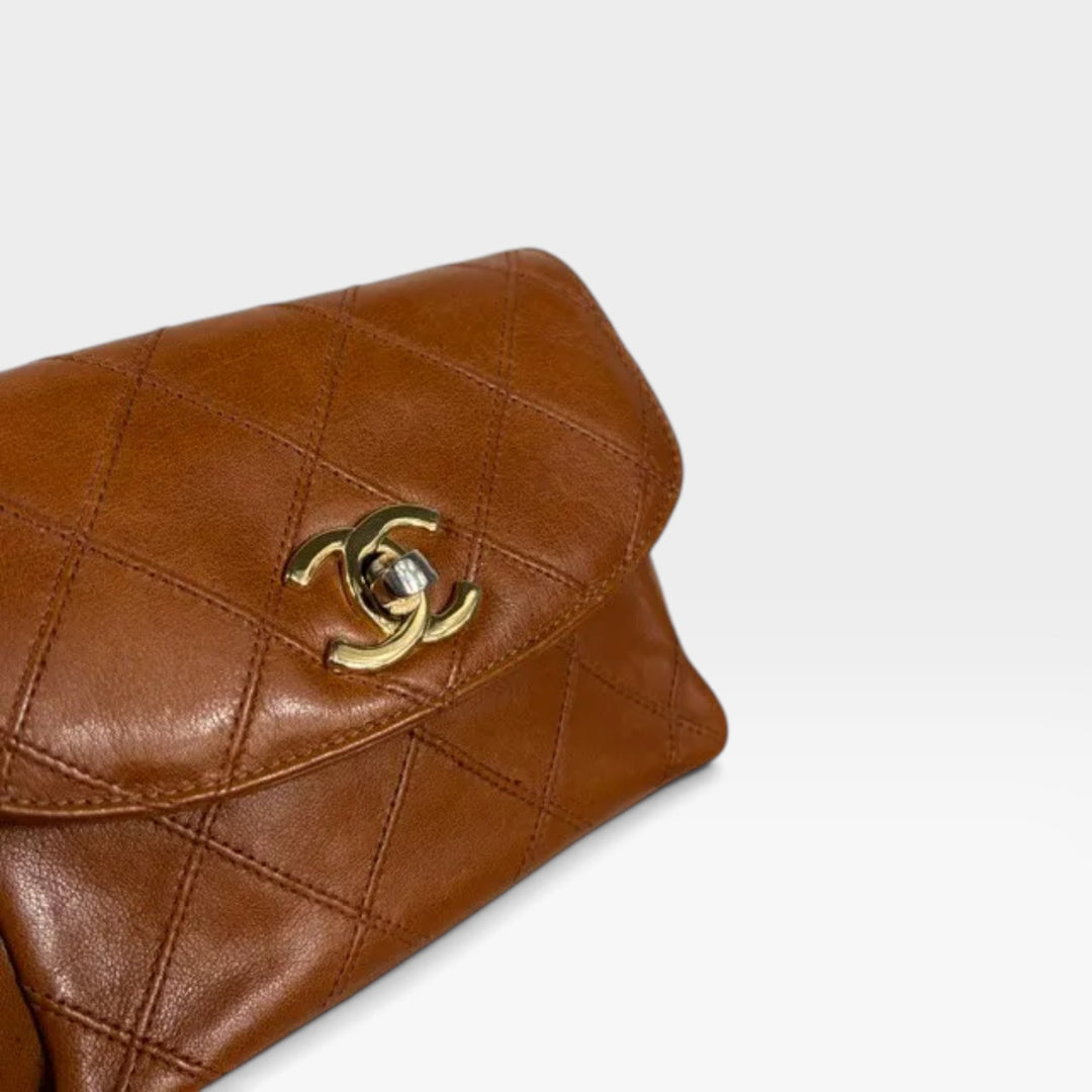 Quilted Lambskin Belt Bag