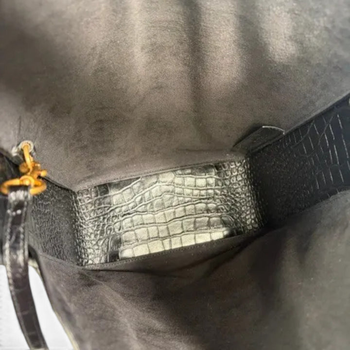 Balenciaga Tool 2.0 North South Croc Bag