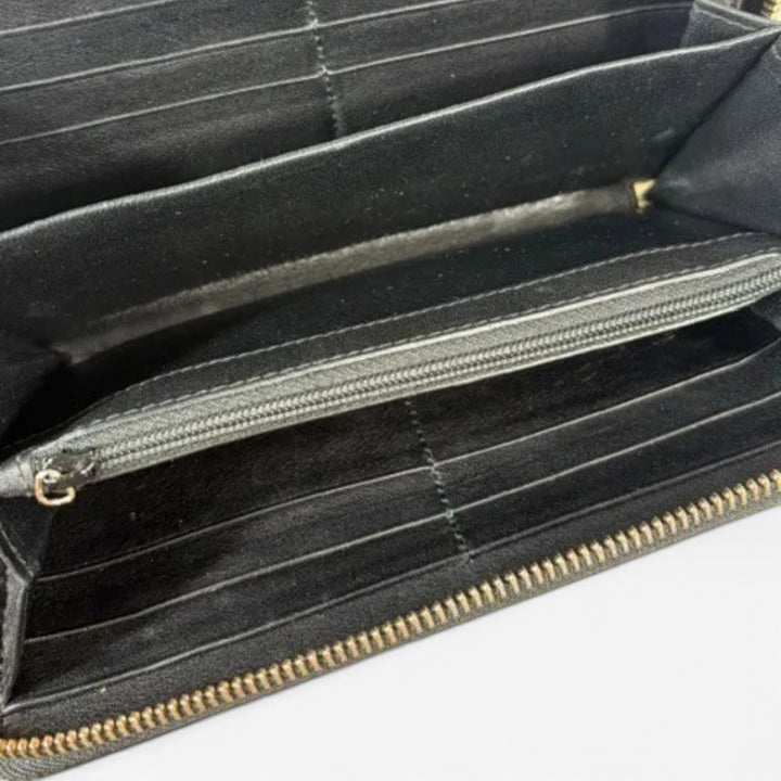 Guccissima Zip Around Wallet
