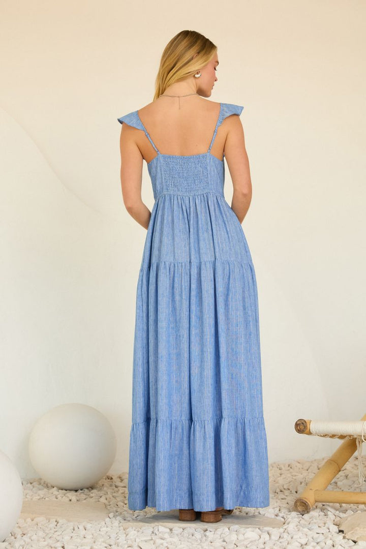 Striped Maxi Dress