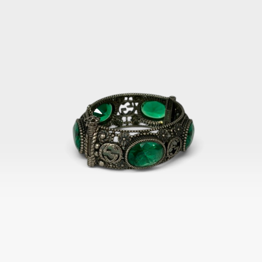 GG Crystal Embellished Bracelet