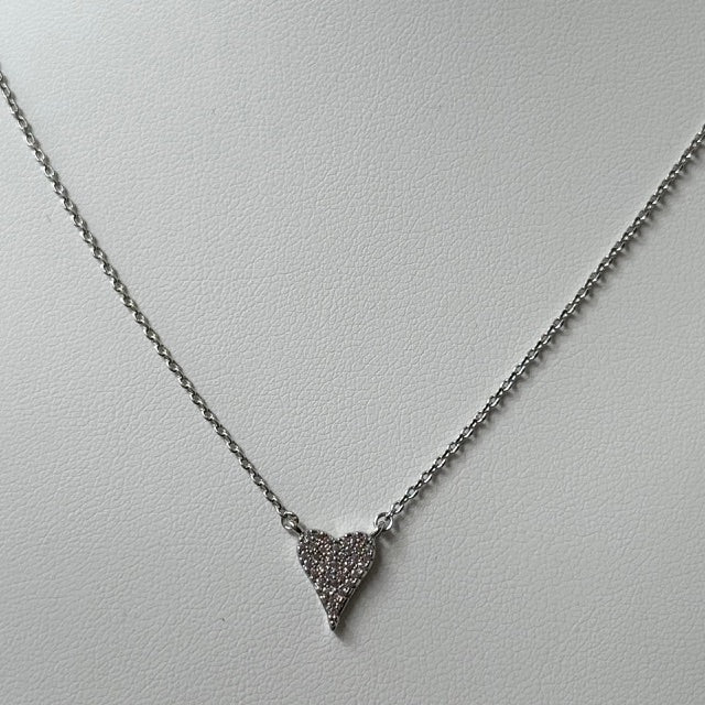 Sterling Silver Heart Necklace