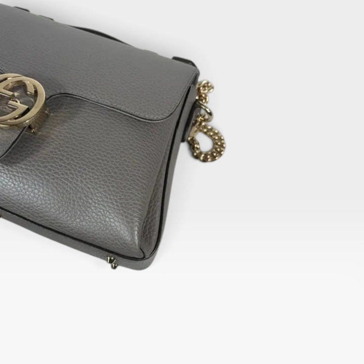 Interlocking GG Top Handle Bag