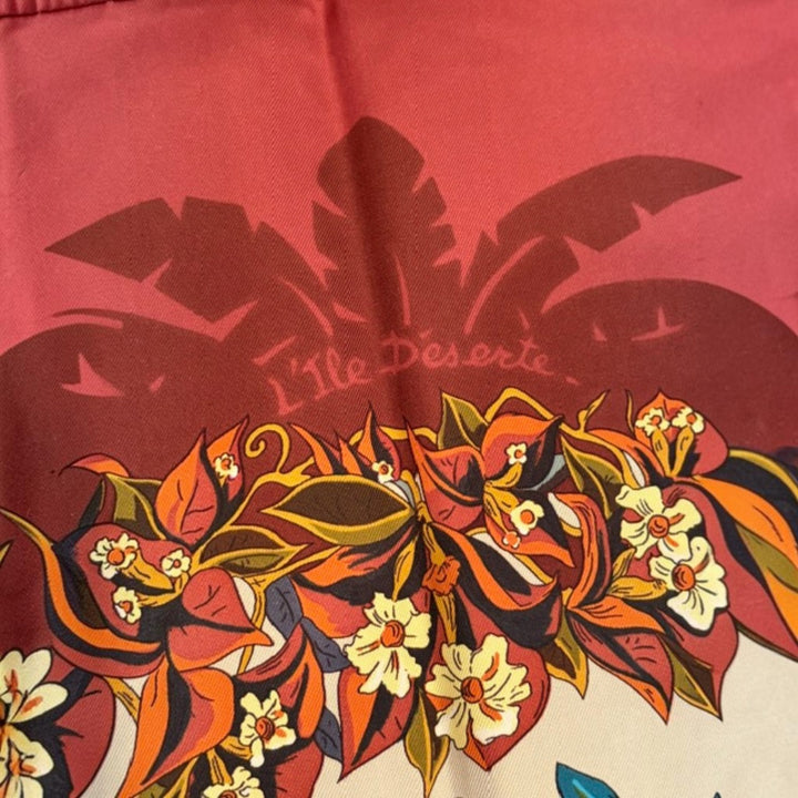 L'Isle Deserte Silk Scarf