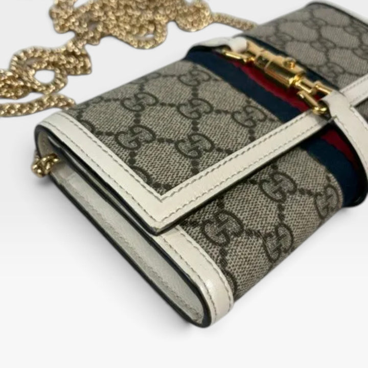 GG Supreme Jackie 1961 Chain Wallet