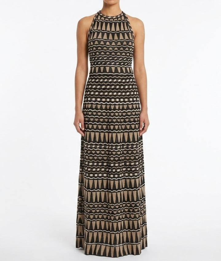 Halter Maxi Dress | Size 0/2