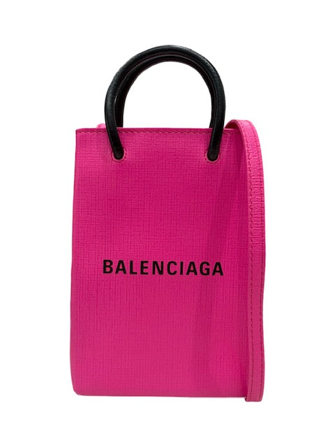 Logo Shopping Phone Holder Crossbody
