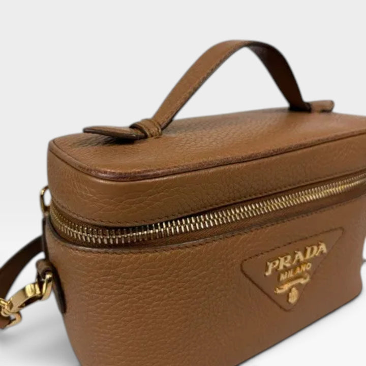 Convertible Top Handle Vanity Bag