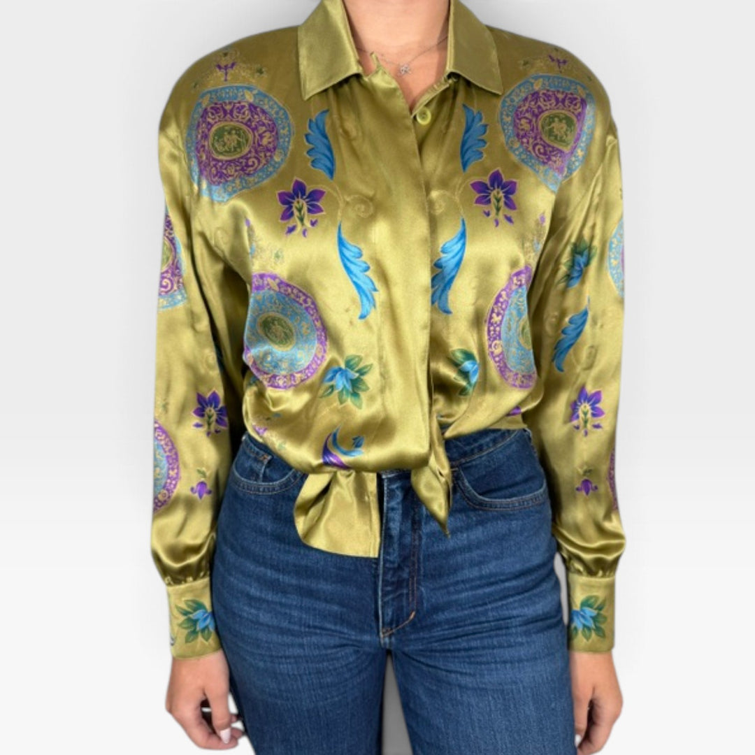 Button Up Blouse | Size 36 (Small/Medium)