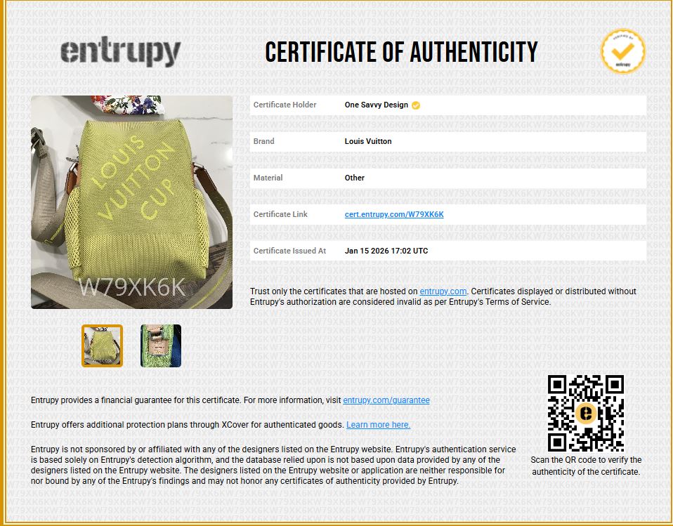 Limited Edition LV Cup Weatherly Crossbody