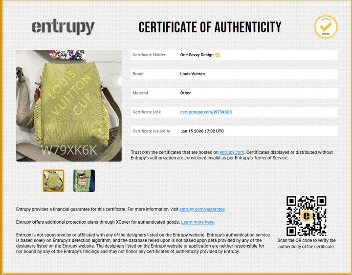 Limited Edition LV Cup Weatherly Crossbody