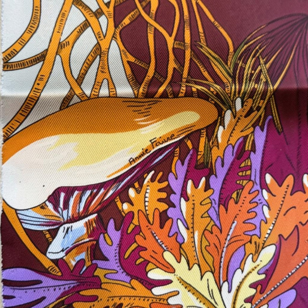 L'Isle Deserte Silk Scarf