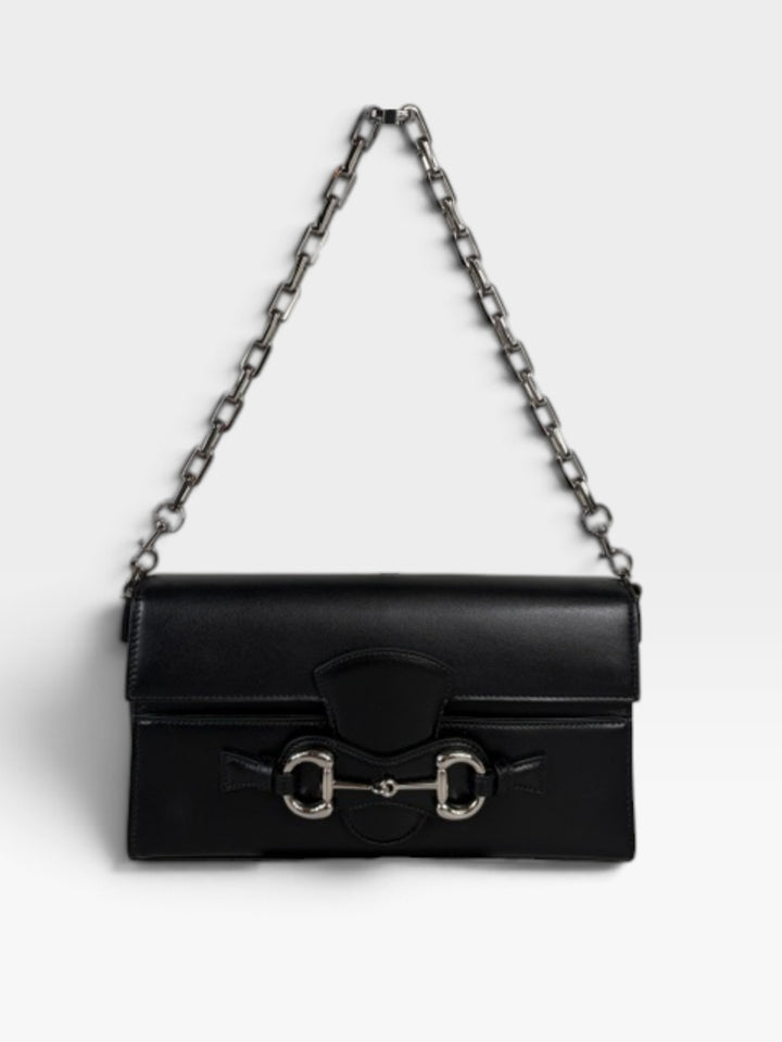 Horsebit Ristretto Medium Shoulder Bag