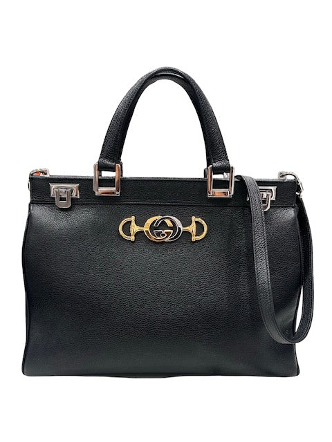 Horsebit Zumi Top Handle Bag
