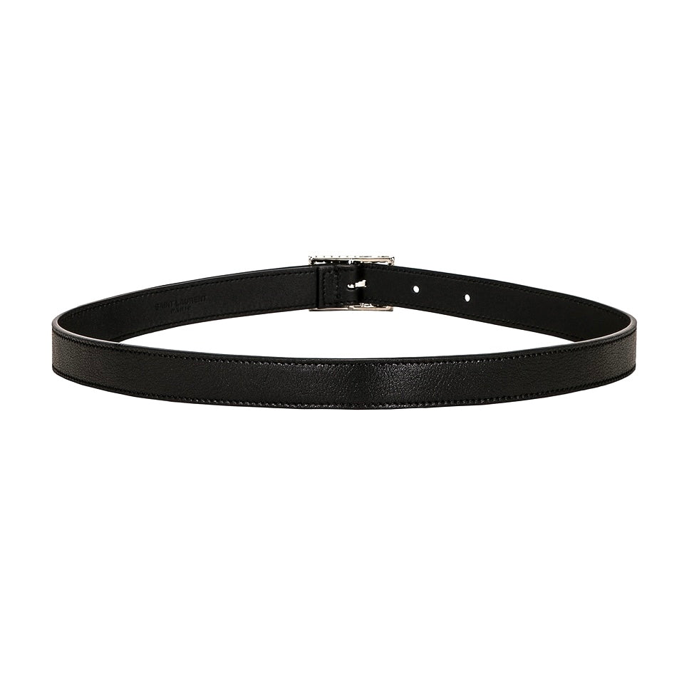 Crystal Square Buckle Belt