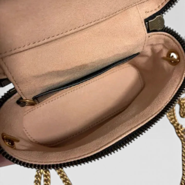 GG Marmont Mini Top Handle Vanity Bag